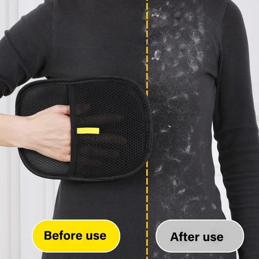 VisioTrend Pet Grooming & Hair Removal Glove – Remove Dog & Cat Hair Easily